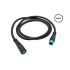 Cable estanco de 60 cm 5 pines para patinete eléctrico - Wattiz