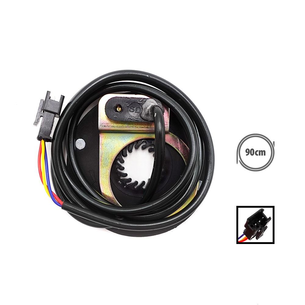 Sensor de pedal 8 señales SM plug para patinete eléctrico - Wattiz