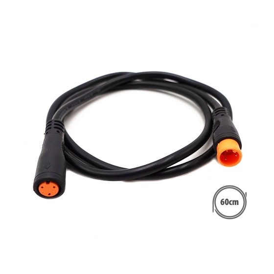Cable etanche 60cm 3 pins pour trottinette électrique - Wattiz