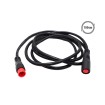 Waterproof cable 1m 2 pins for electric scooter - Wattiz