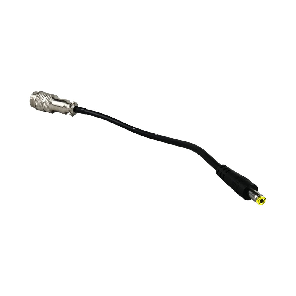 GX16-3P male to DC 5.5 2.5mm female adapter
