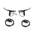 Kit Freins Hydrauliques NUTT 2 Pistons Connecteur Etanche (2 Etriers Droit) pour trottinette électrique - Wattiz