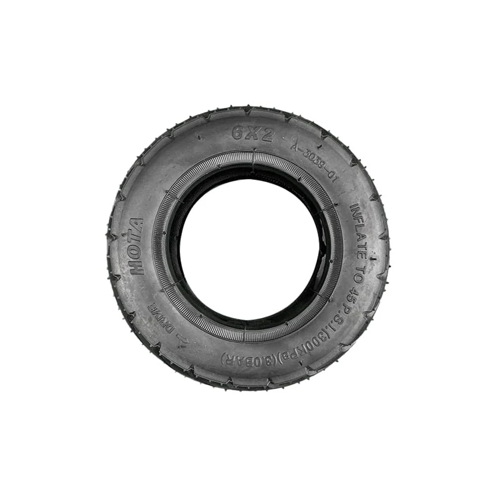 Neumático de 6x2 pulgadas