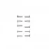 Vis cache batterie inox Xiaomi x10