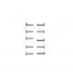 Xiaomi acero inoxidable tapa de la batería tornillo x10