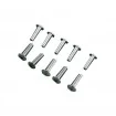 Xiaomi acero inoxidable tapa de la batería tornillo x10