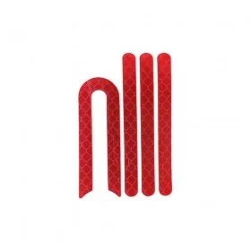 Xiaomi M365 & M365 Pro wheel axle cover stickers - colour red