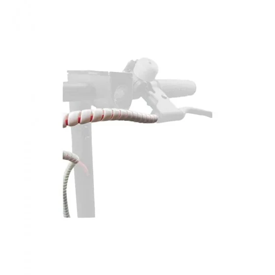 Gaine protège câbles blanc pour trottinette électrique - wattiz