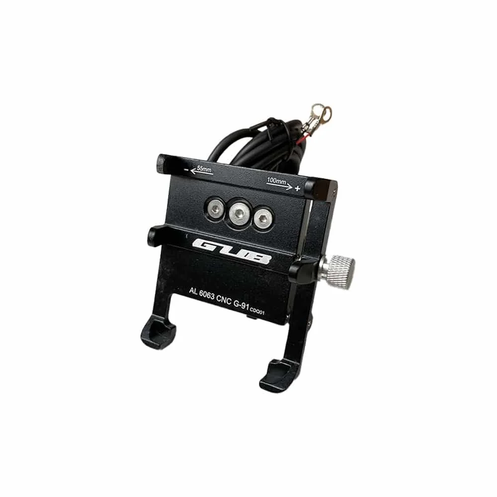 Telefonhalterung GUB G91 mit USB-Anschluss