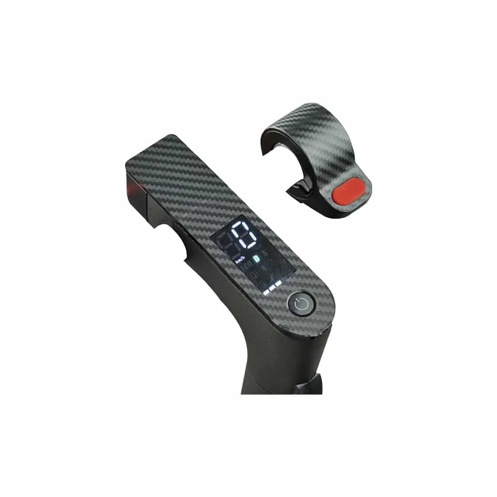 Carbon-effect stickers for Xiaomi display and accelerator