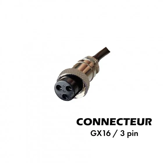 Chargeur 72V ➡️ 84V / 2A (connecteur  GX16-3p)