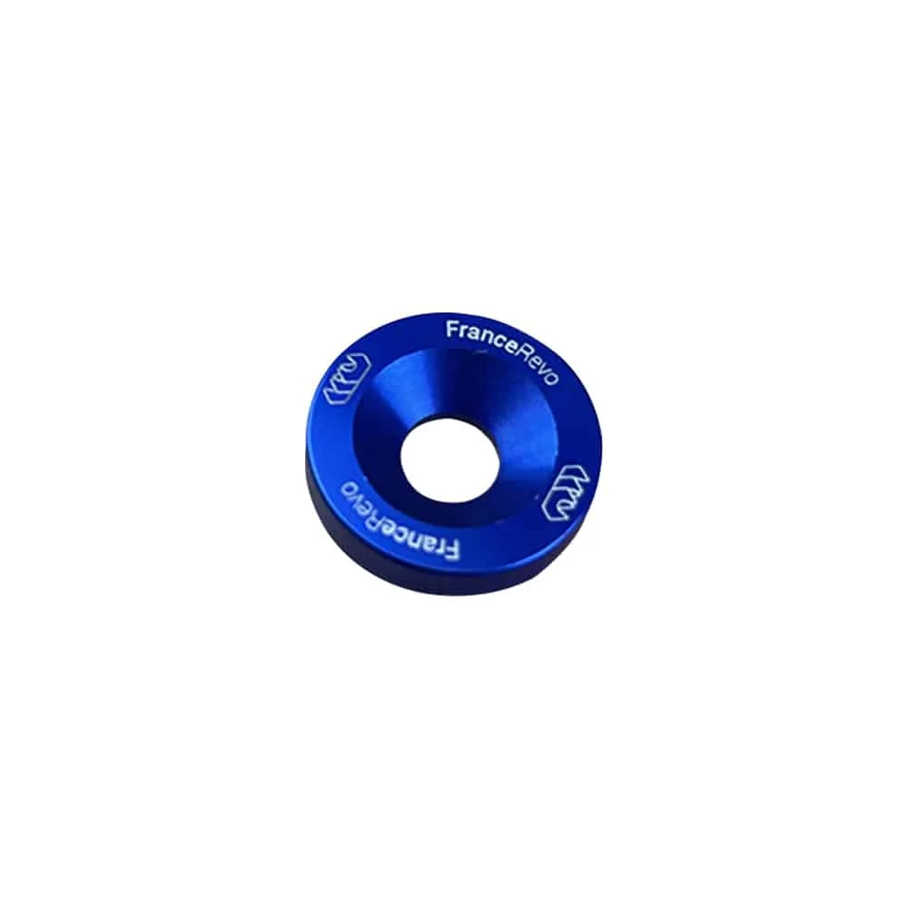 Arandelas de plataforma 19 mm, pack de 10 con tornillos M6 — 8 colores