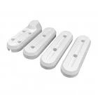 Lot de 4 caches vis roues Xiaomi M365 & M365 Pro - couleur blanc