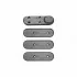 Lot de 4 caches vis roues Xiaomi M365 & M365 Pro - couleur noir