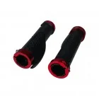 Poignées silicone (4 couleurs : rouge, bleu, noir, jaune) pour trottinette électrique wattiz