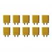 Conectores XT30 macho para soldar (10 unidades)