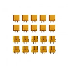 XT60 Male and Female Connectors (20 pcs)