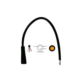 3-poliger wasserdichter Steckverbinder weiblich