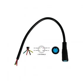 4-pin female waterproof connector