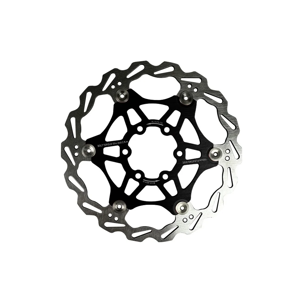 Disco de freno flotante 160 mm separación 48 mm (2 colores)