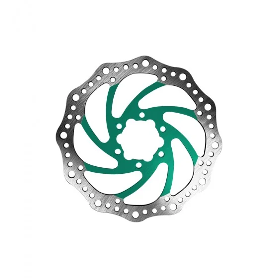 Disque de frein R6 140mm entraxe 44mm vert