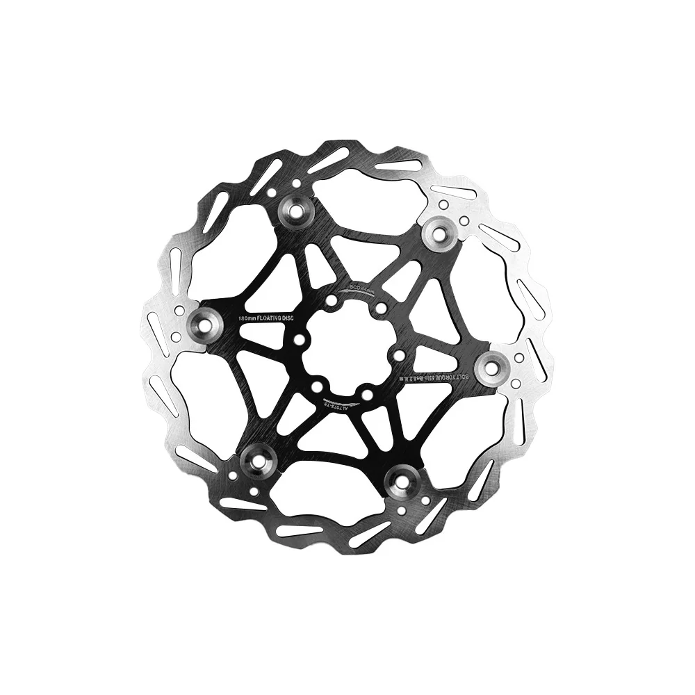 Disco de freno flotante 180 mm separación entre centros 44 mm (2 colores)