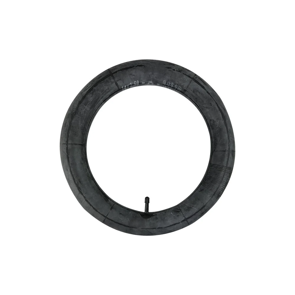 Fahrradschlauch 14x2,50 mit geradem Ventil