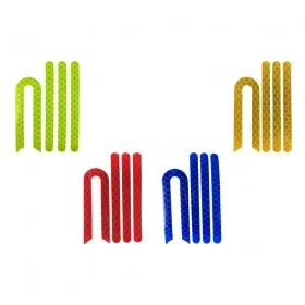 Xiaomi M365 & M365 Pro wheel axle cover stickers - colour red