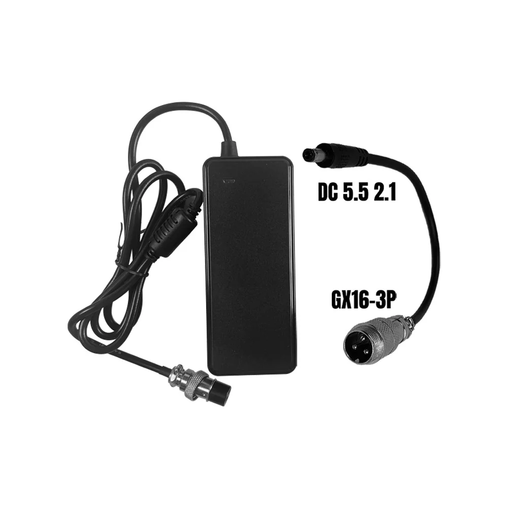 Pack Cargador 24V ➡️ 29.4V \/ 2A (conector DC 5.5*2.1mm)