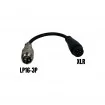 Pack Cargador 60V ➡️ 67.2V / 2A (conector LP16-3)