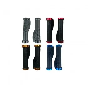 Poignées silicone (4 couleurs : rouge, bleu, noir, jaune) pour trottinette électrique wattiz