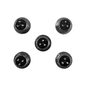 Enchufe GX12 3Pins Macho X5pcs