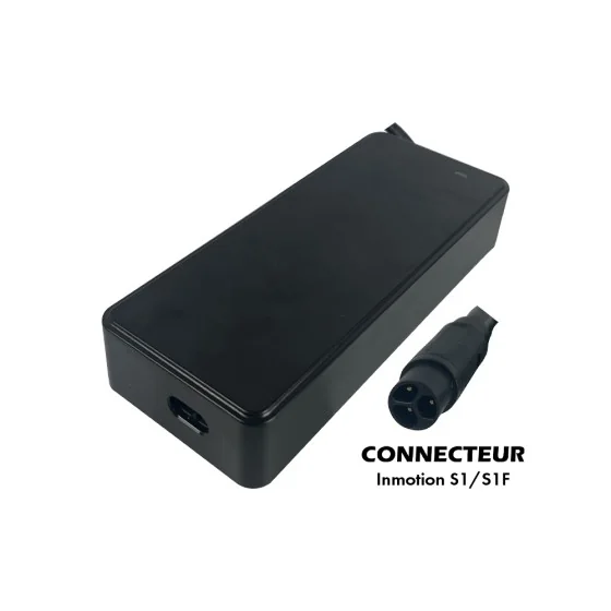 Chargeur 63V 2A (connecteur Inmotion S1/S1F) pour trottinette électrique wattiz