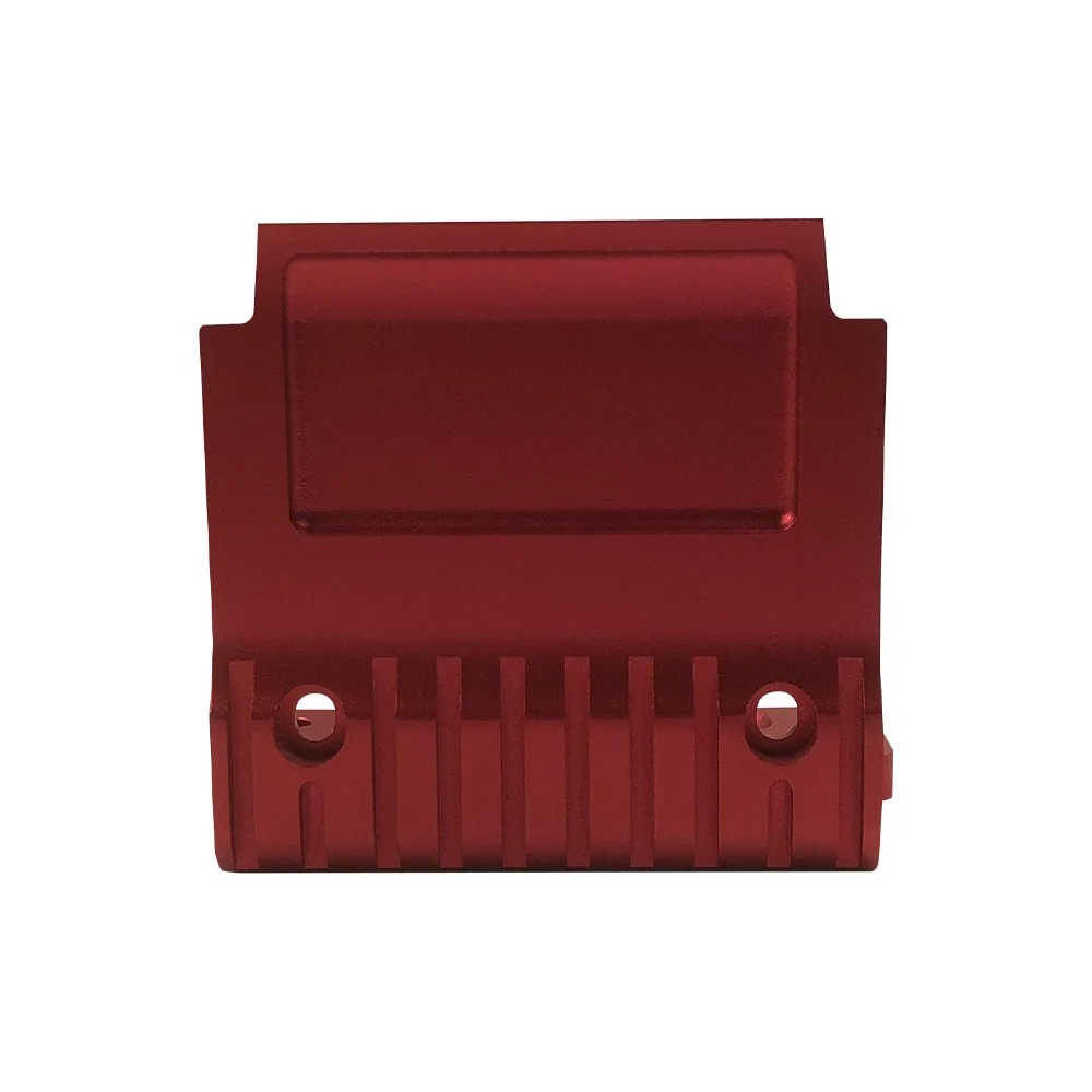 Dualtron red anodized plate