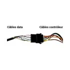 Kit controleur display câble Liviae 48v 23A pour trottinette électrique - wattiz