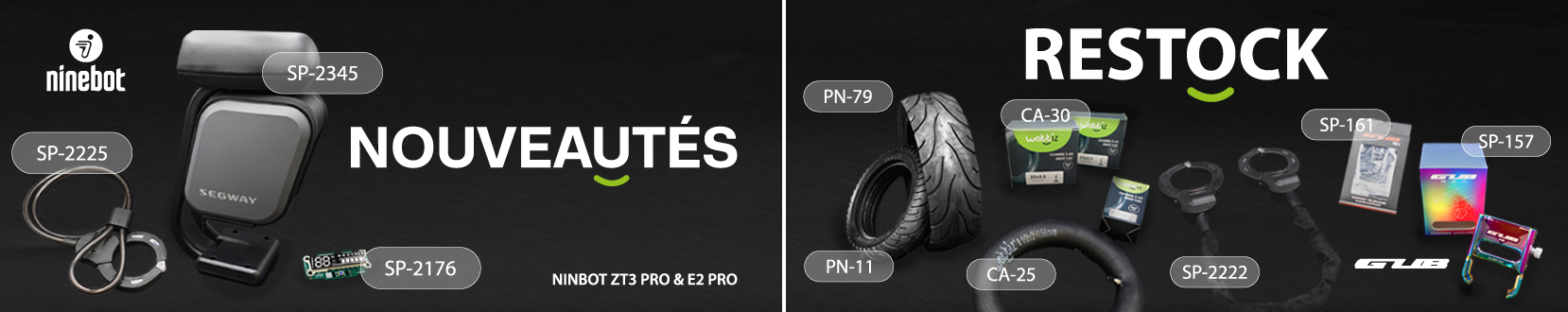 Nouveautés 2 Slide background