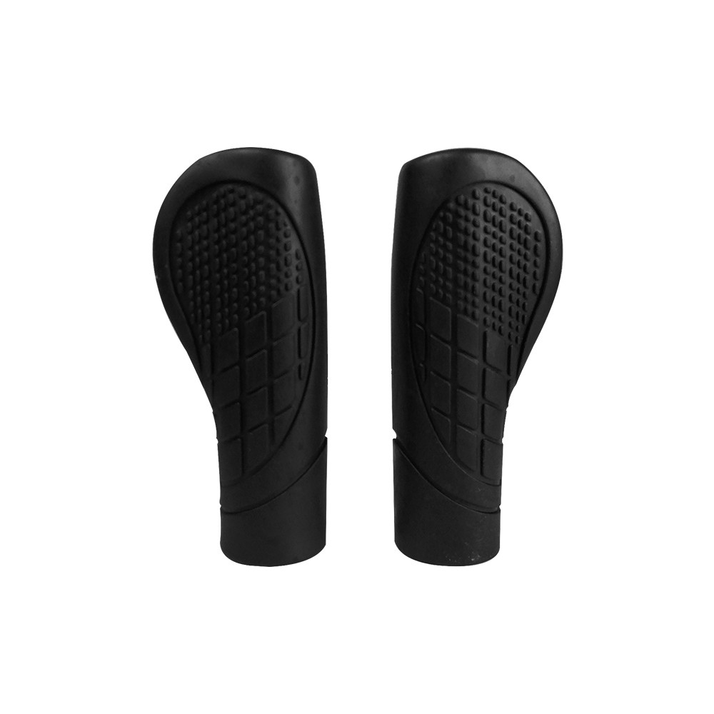 Poignées Antidérapantes En Silicone Noir Pour Trottinette électrique NIU KQi3 KQi2 - Confort Et Sécurité