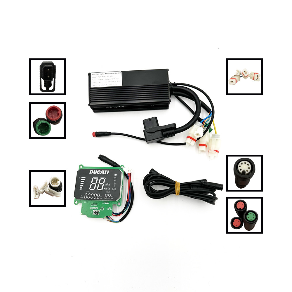 Kit display et controleur Ducati 48V Scrambler E-Cross prise XT90