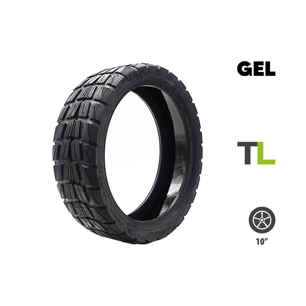 Pneu 80/55-8 tubeless gel anti crevaison