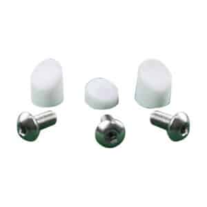 bouchons garde boue blanc x3 vis xiaomi wattiz