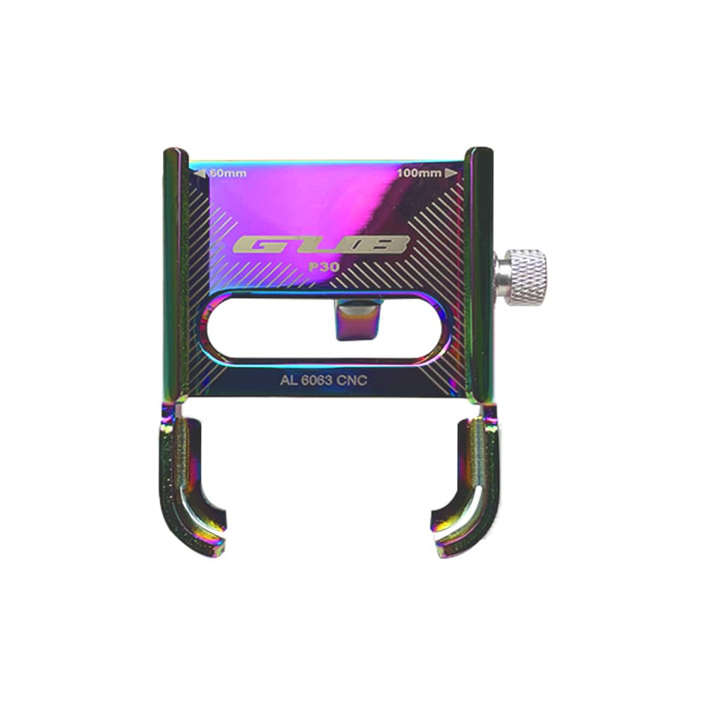 Support téléphone GUB P-30 couleur rainbow pour trottinette électrique wattiz