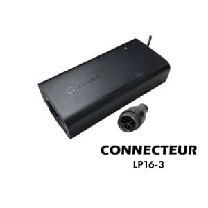 Chargeur 84V / 2A (connecteur LP16-3) pour trottinette électrique wattiz