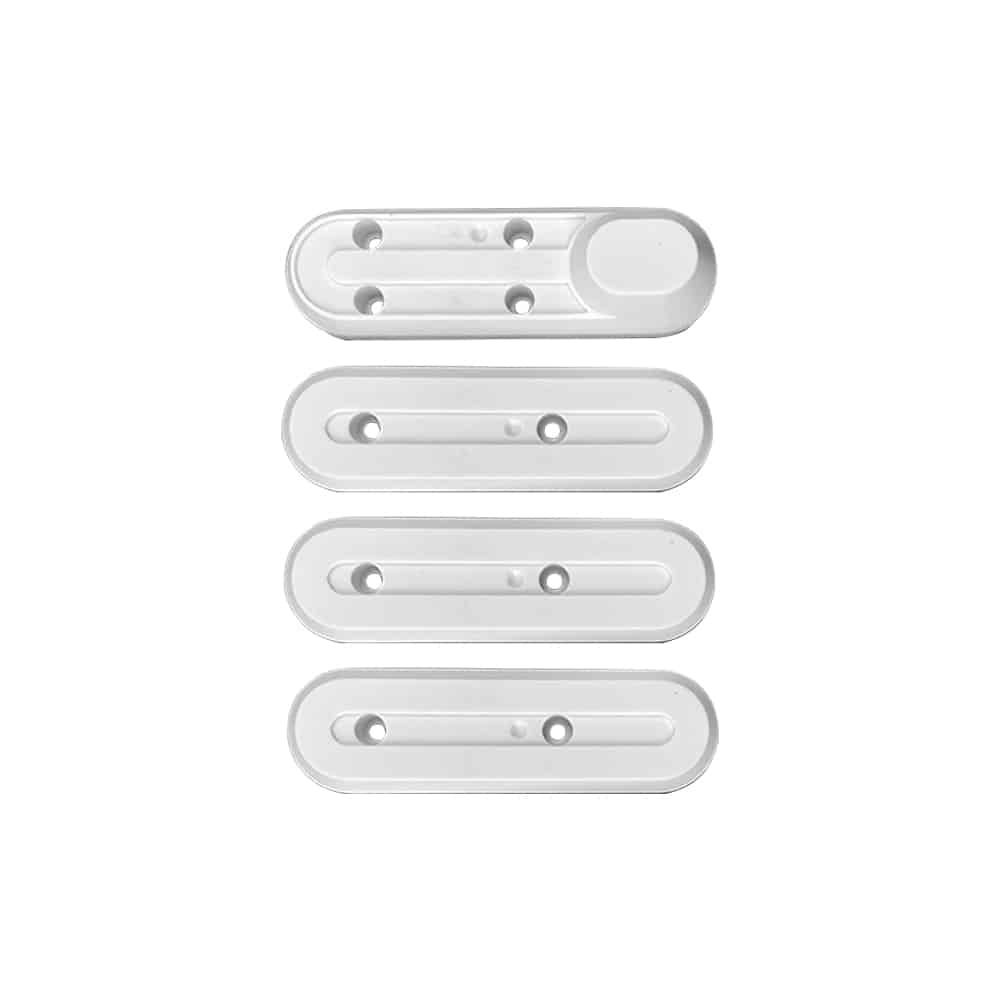 DEWIN Lot de 4 cache-moyeux électriques pour Xiaomi M365