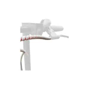 Gaine Protége Cables Blanc trottinette électrique Wattiz