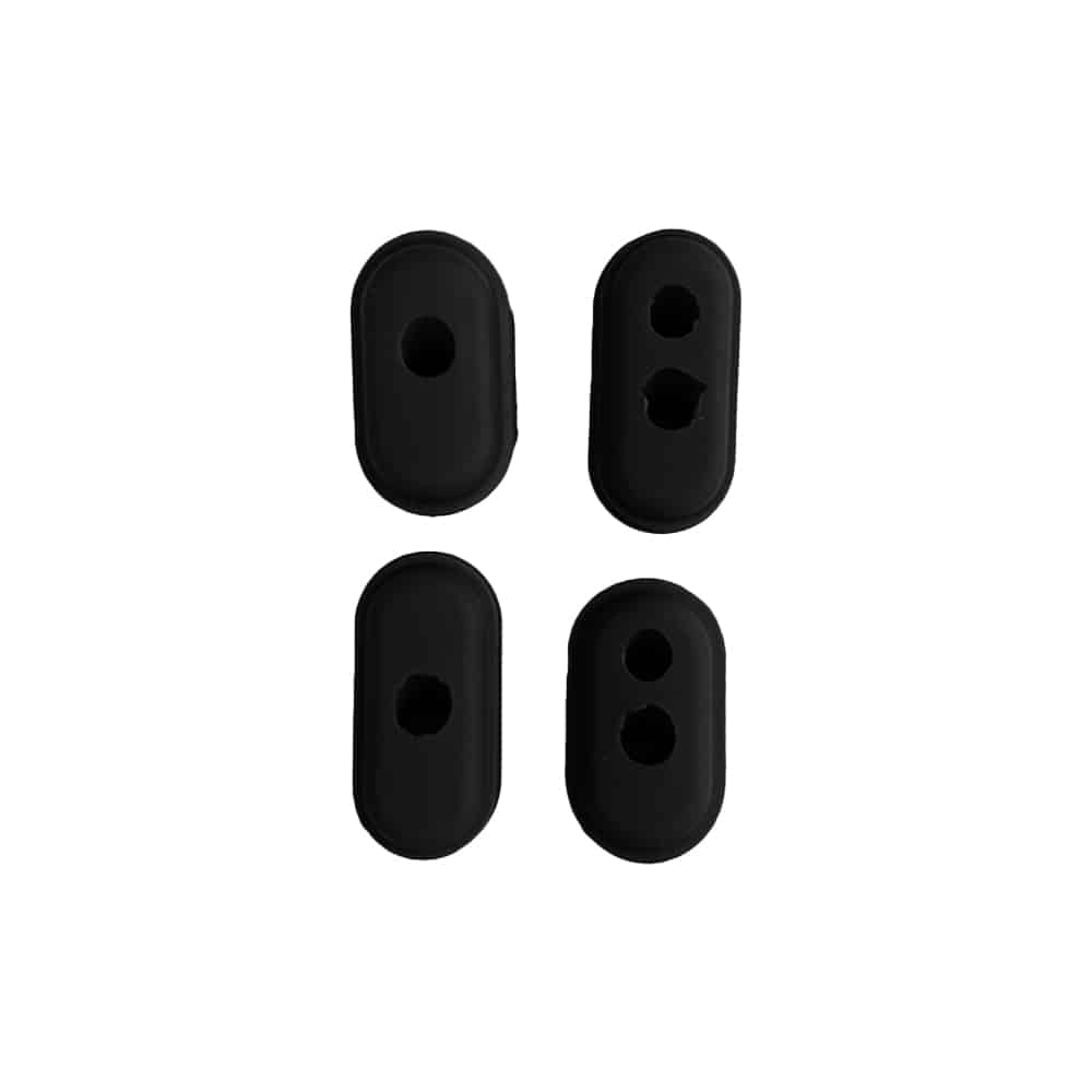 Lot de 4 bouchons noirs protection câbles Xiaomi M365 & M365Pro trottinette electrique wattiz