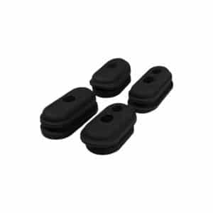 Lot de 4 bouchons noirs protection câbles Xiaomi M365 & M365Pro trottinette electrique wattiz