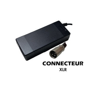 Chargeur 42V / 2A (connecteur XLR) pour trottinette électrique wattiz