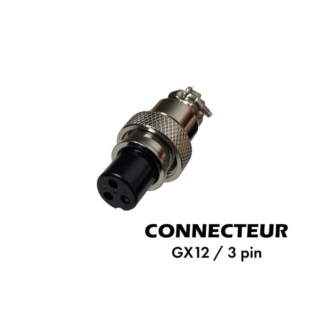 Chargeur 29.4V / 2A (connecteur GX12-3p) trottinette électrique Wattiz